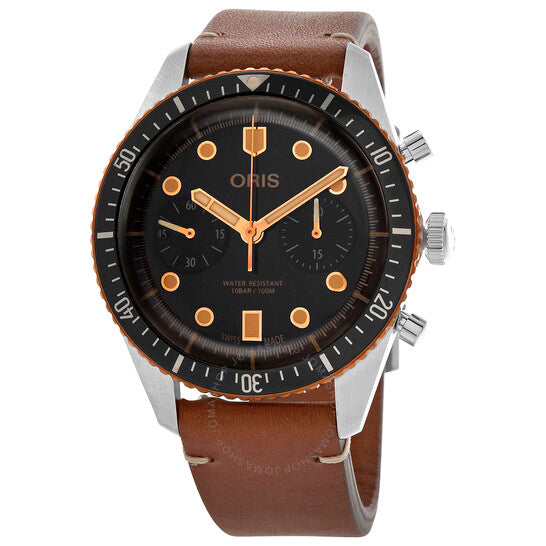Oris, Divers Sixty-Five Chronograph Automatic Black Dial Men's Watch