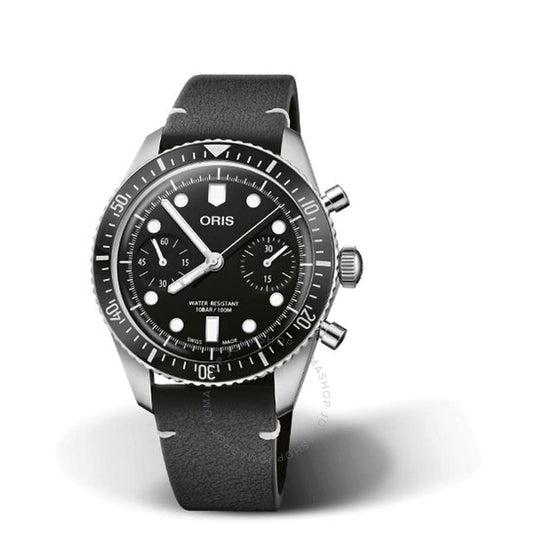 Oris, Divers Sixty-Five Chronograph Automatic Black Dial Men's Watch