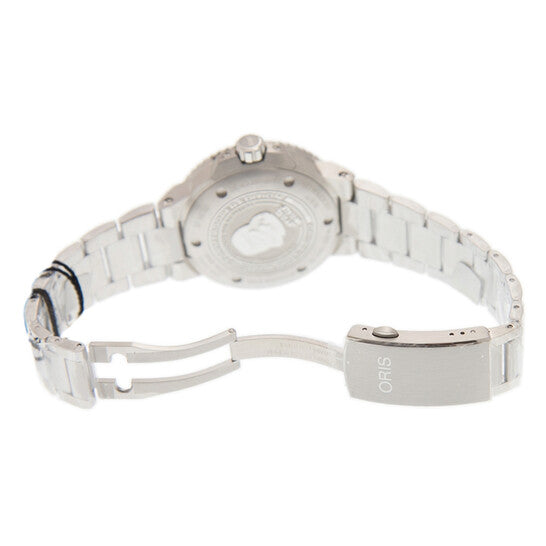 ساعة أوريس دايڤينج للجنسين بمينا أسود