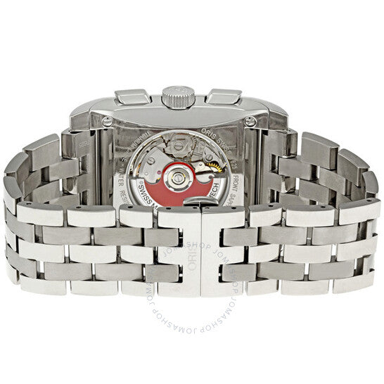 ساعة أوريس كرونوغراف أوتوماتيكية مستطيلة للرجال من التيتانيوم 674-7625-7064MB