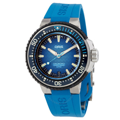 Oris, Aquis Pro Automatic Crystal Blue Dial Men's Watch