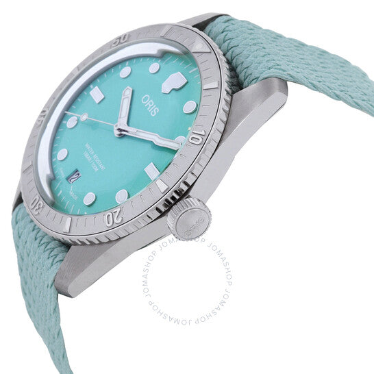Oris, Divers Sixty-Five Automatic Green Dial Ladies Watch