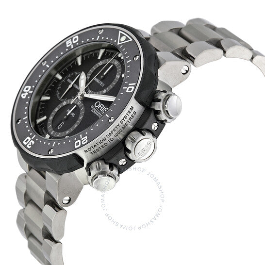 Oris, ProDiver Chronograph Automatic Black Dial Men's Watch