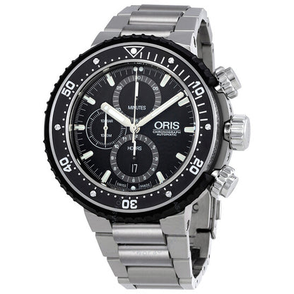 Oris, ProDiver Chronograph Black Dial Automatic Men's Watch