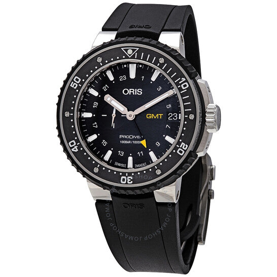 Oris, ProDiver GMT Automatic Black Dial Men's Watch