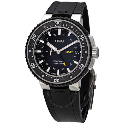 Oris, ProDiver GMT Automatic Black Dial Men's Watch