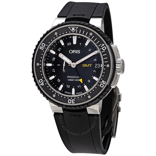Oris, ProDiver GMT Automatic Black Dial Men's Watch
