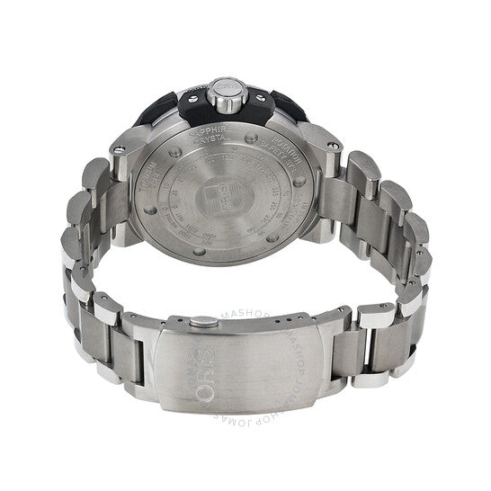 Oris, ProDiver Pointer Moon Black Dial Titanium Men's Watch