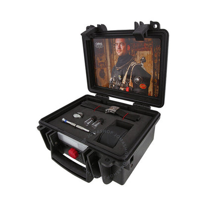 Oris, ProDiver Pointer Moon Black Dial Titanium Men's Watch