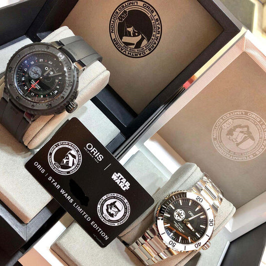 Oris, ProDiver Star Wars Darth Vader and Aquis Star Wars Stormtrooper Set