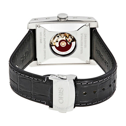 Oris, Rectangular Automatic Black Dial Men's Watch
