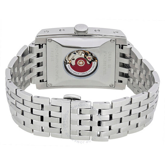 Oris, Rectangular Complication Automatic Black Dial Men's Watch