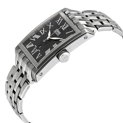 ساعة أوريس الرجالية الأوتوماتيكية ذات التاريخ المستطيل