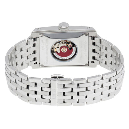 ساعة أوريس الرجالية الأوتوماتيكية ذات التاريخ المستطيل