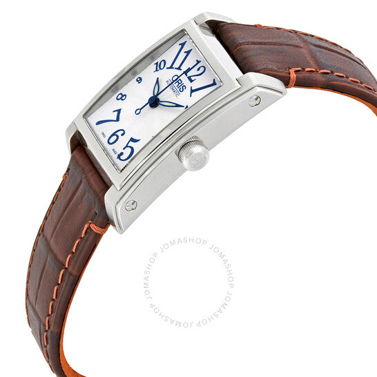 Oris, Rectangular Date Automatic Silver Dial Ladies Watch