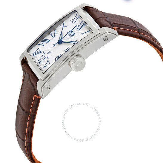 Oris, Rectangular Date Automatic Silver Dial Men's Watch