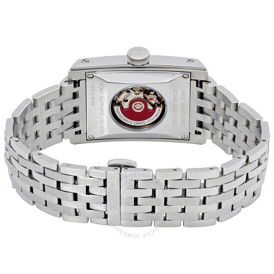 Oris, Rectangular Date Automatic Silver Dial Men's Watch