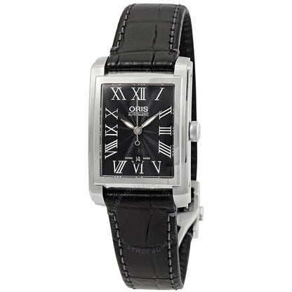 Oris, Rectangular Date Automatic Black Dial Ladies Watch