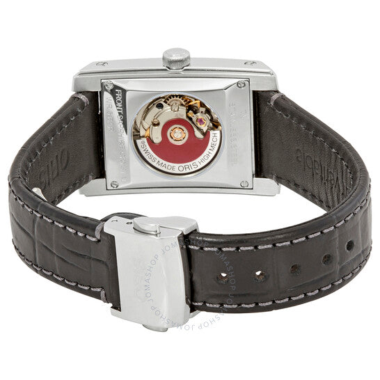 Oris, Rectangular Date Automatic Black Dial Ladies Watch