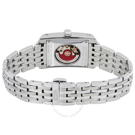 Oris, Rectangular Date Black Dial Ladies Watch 561-7656-4071MB