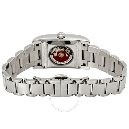 Oris, Rectangular Automatic Silver Dial Ladies Watch