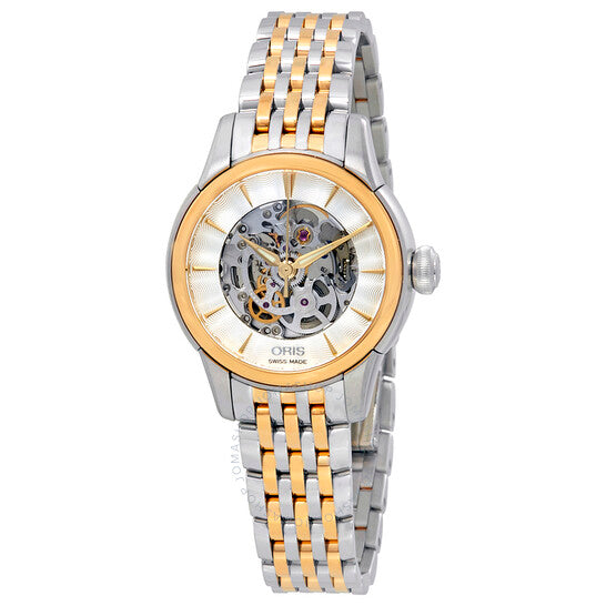 Oris, Skeleton Automatic Silver Dial Ladies Watch