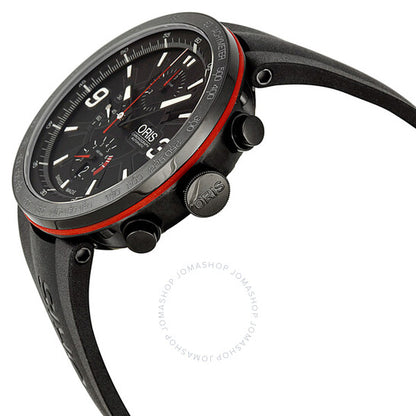 Oris, TT1 Black Dial Rubber Men's Watch 674-7659-4764RS