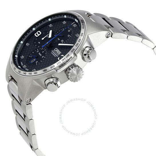 Oris, Williams Black Dial Automatic Men's Chronograph Watch