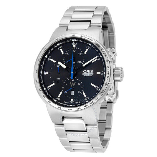 Oris, Williams F1 Chronograph Automatic Black Dial Stainless Steel Men's Watch 774-7717-4154MB