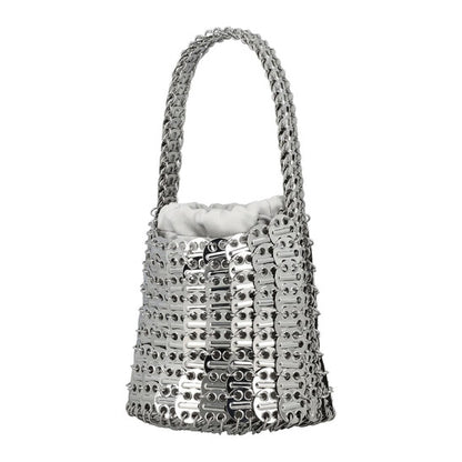 1969 Disc-Detailed Bucket Bag