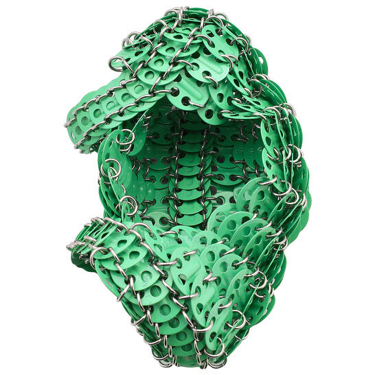 حقيبة كتف باكو رابان "القمر 1969" باللون الأخضر الفاتح