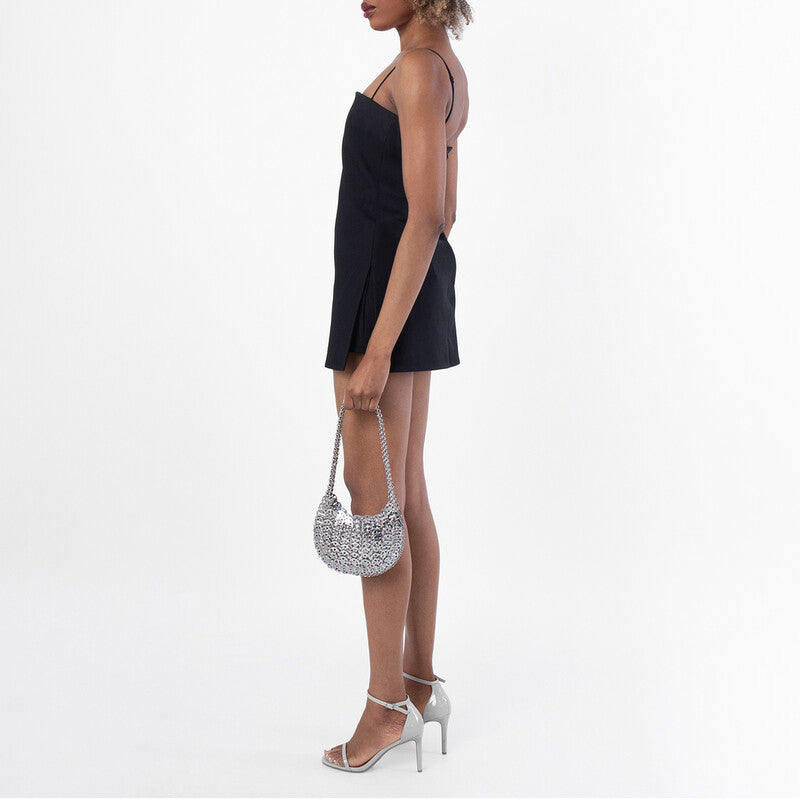 Iconic 1969 moon bag silver