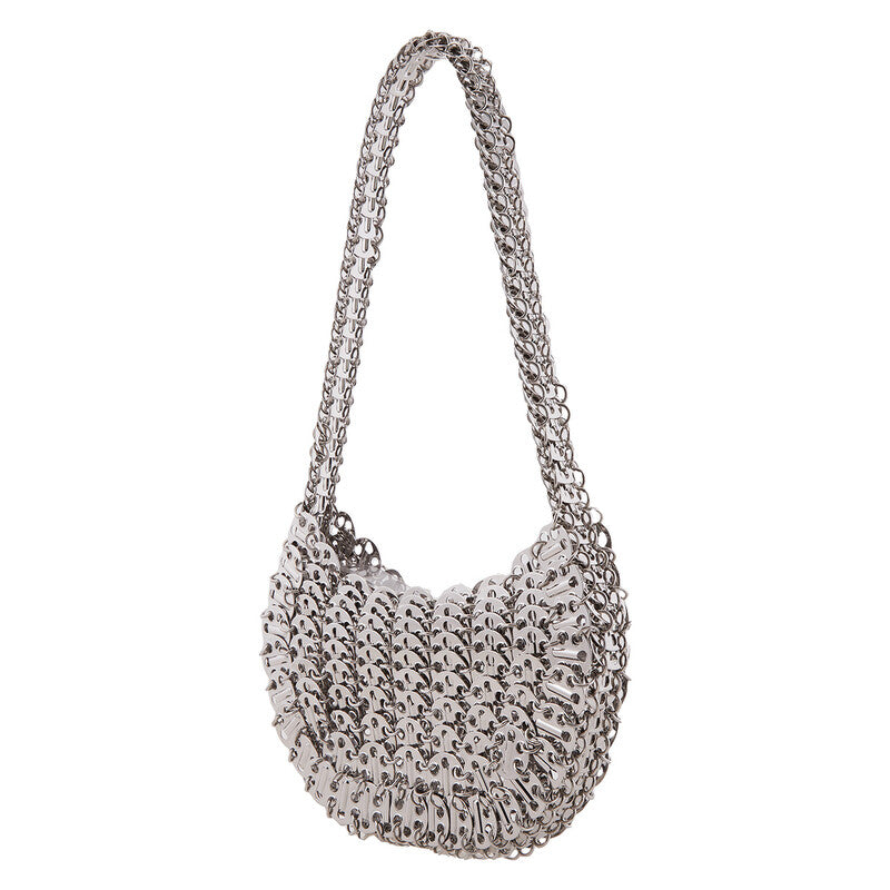 Iconic 1969 moon bag silver