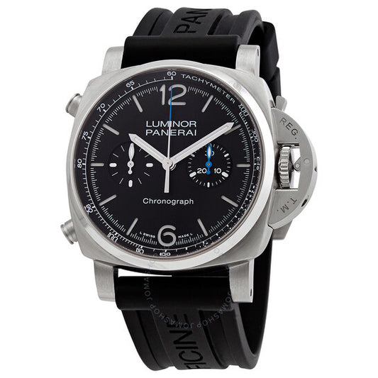 Panerai, Chronograph Automatic Black Dial Men's Watch