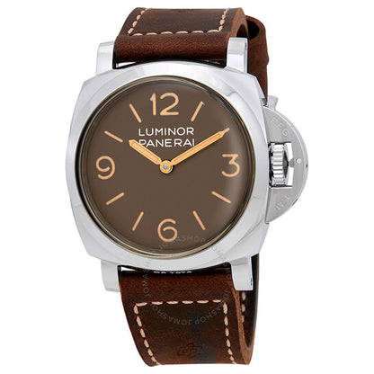 Panerai, Luminor 1950 Acciao Brown Dial Men's Watch