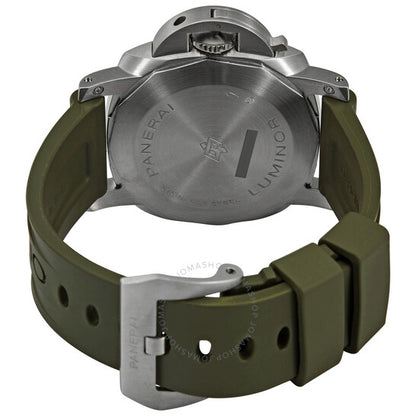 بانراي، ساعة لومينور أوتوماتيكية للرجال بمينا أبيض