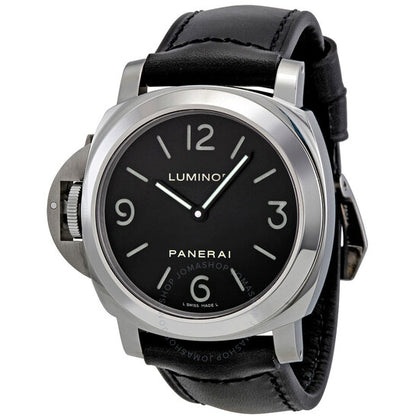 Panerai, Luminor Base Black Dial Mechanical Men's Watch