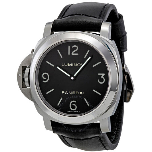 Panerai, Luminor Base Black Dial Mechanical Men's Watch