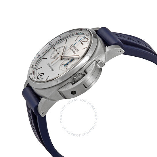 Panerai, Luminor Chronograph Automatic White Dial Men's Watch