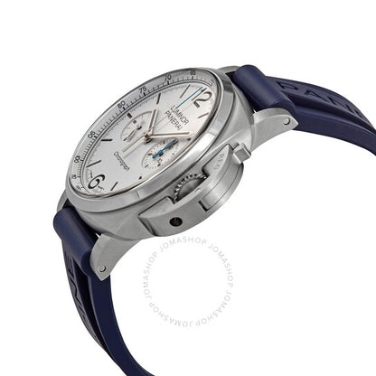 Panerai, Luminor Chronograph Automatic White Dial Men's Watch