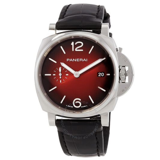 Panerai, Luminor Due 42mm Automatic Burgundy Dial Men's Watch