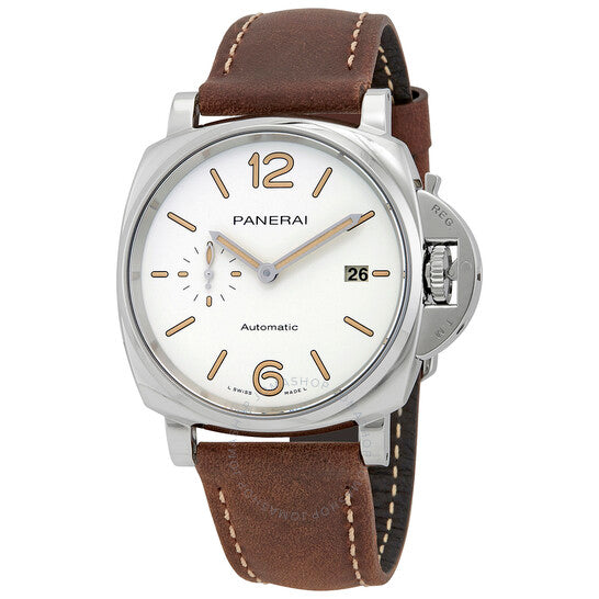 Panerai, Luminor Due Automatic Silver Dial Men's Watch
