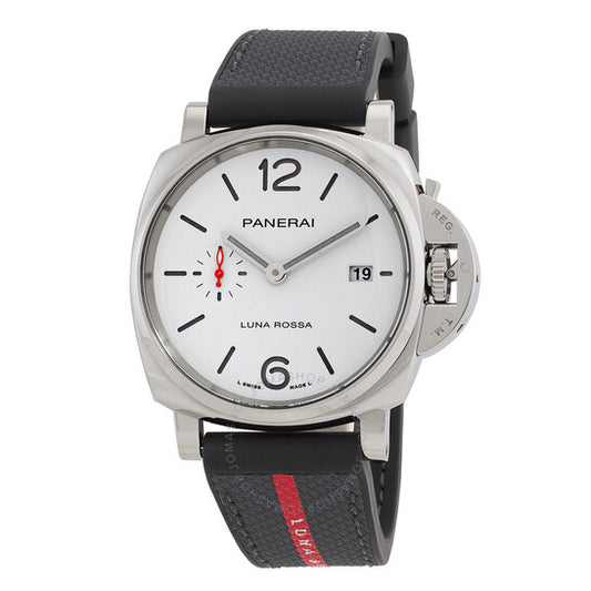 Panerai, Luminor Due Luna Rossa Automatic White Dial Men's Watch
