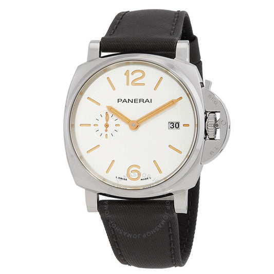 Panerai, Luminor Due 42mm Prada Re-Nylon Automatic White Dial Men's Watch