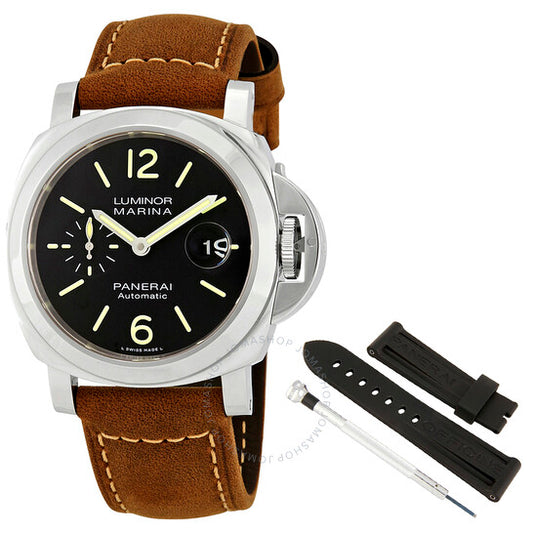Panerai, Luminor Marina Automatic Black Dial 44 mm Men's Watch