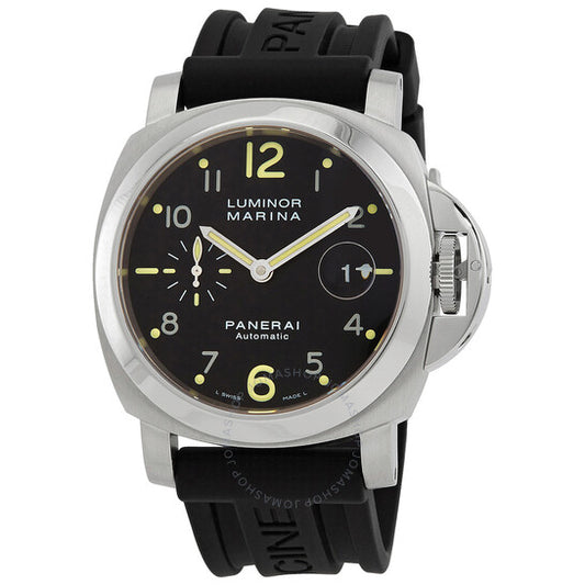 Panerai, Luminor Marina Automatic Chronometer Black Dial Men's Watch PAM00164