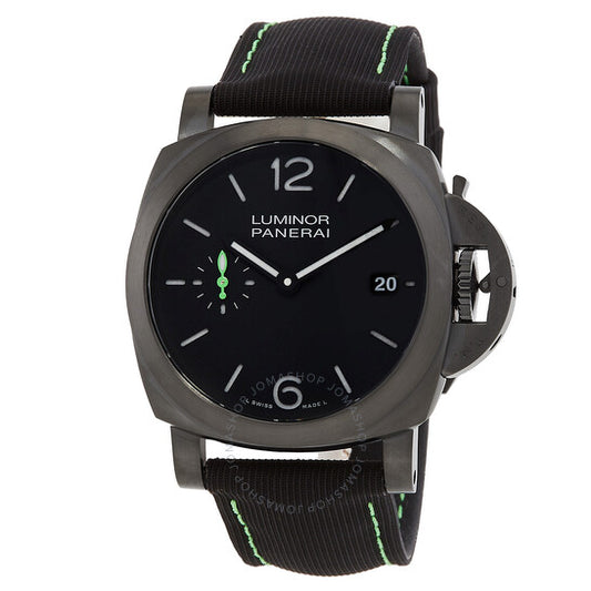 Panerai, Luminor Quaranta Razer Automatic Black Dial Men's Watch