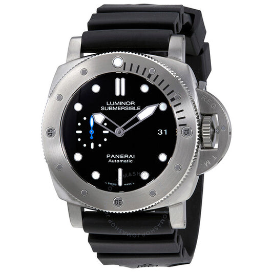 Panerai, Luminor Submersible 1950 Automatic Titanium Men's Rubber Watch
