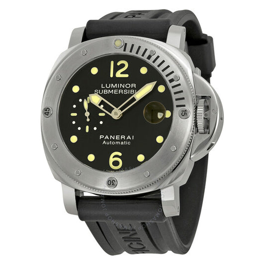 Panerai, Luminor Submersible Black Dial Men's Watch