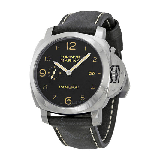 Panerai, Luminora Marina 1950 Automatic Black Dial Men's Watch